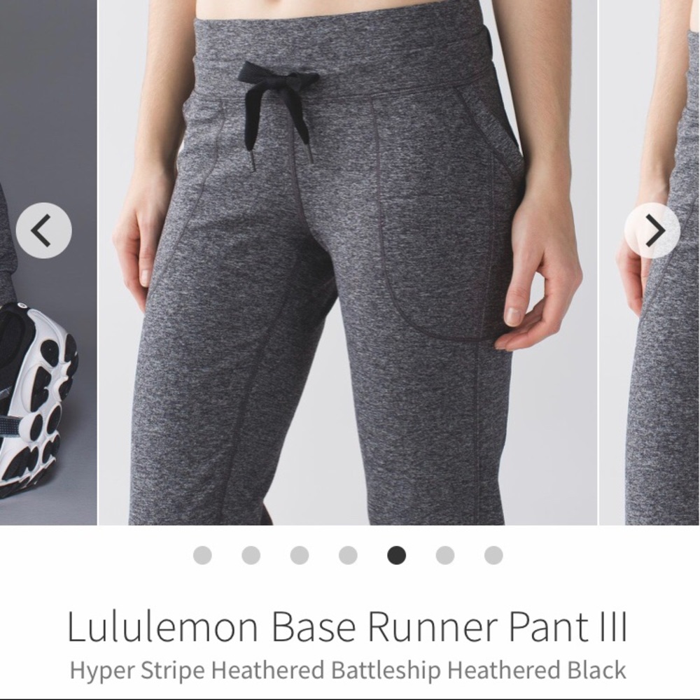 Lululemon Base Runner III Jogger pants